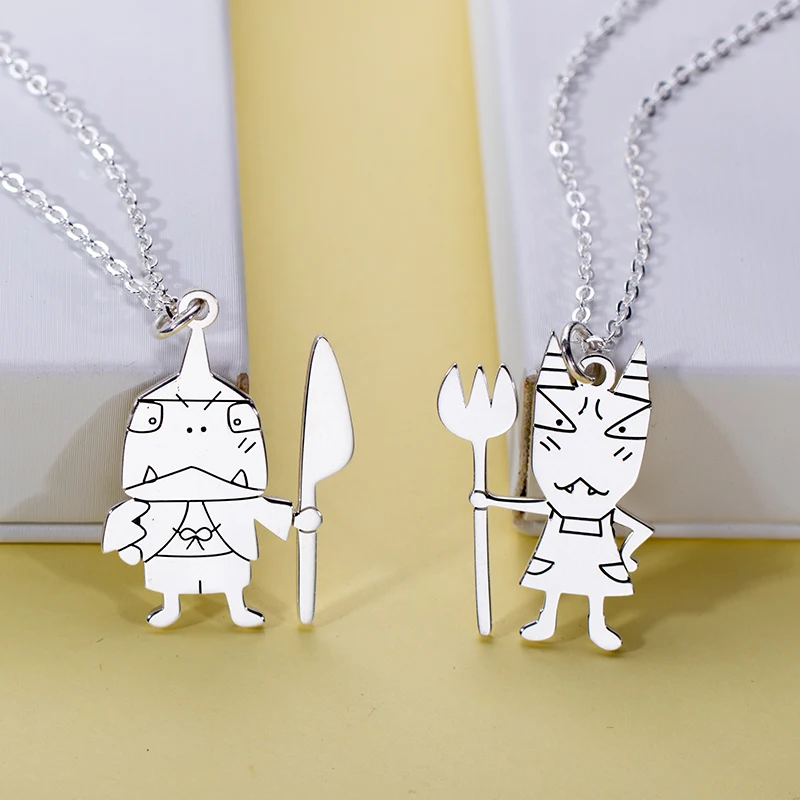 

DIY Custom Child Drawing Jewelry S925 Silver Necklace Pendant Children Painting Silver Necklace Women Men Memorial Best Gift
