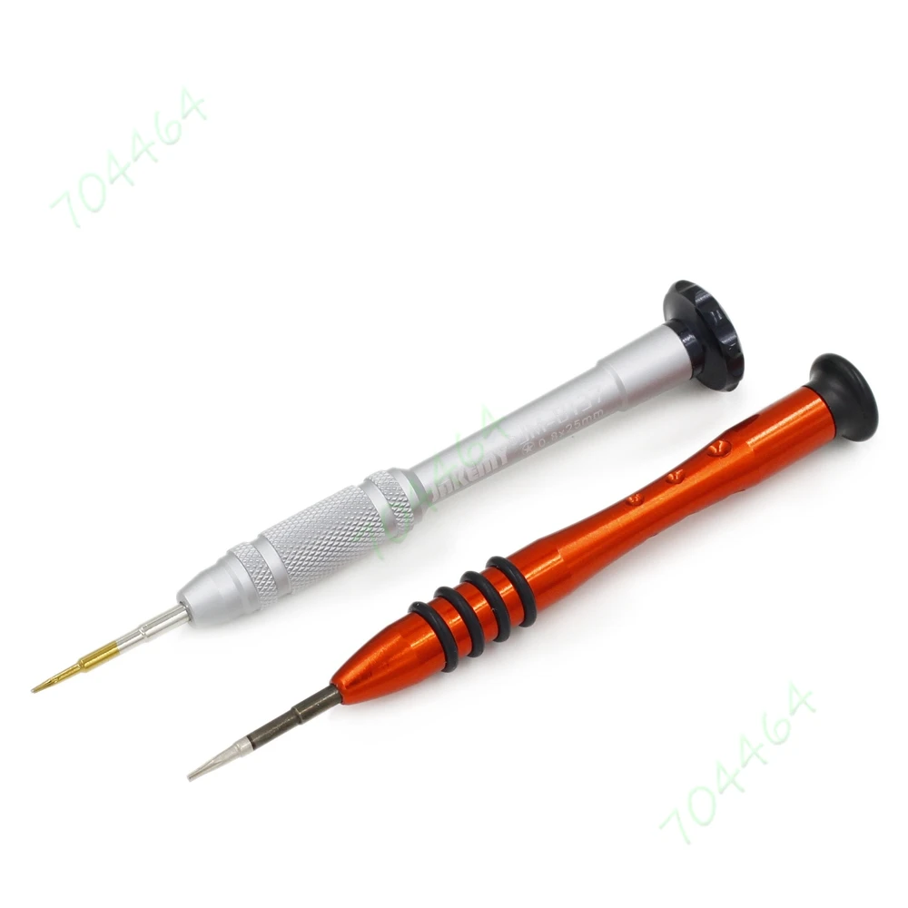 2pc 0.8mm 1.2mm Pentalobe 5 Star Point Rotary Swivel Head Screwdriver