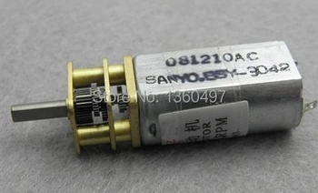 

New free shipping 12V DC 300RPM Torque Gear Box Electric Motor 15.5mm 40mA
