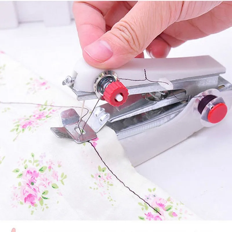 

Useful Handheld Mini Sewing Machine Convenient Handy Machine Home Hand-held Travel Portable