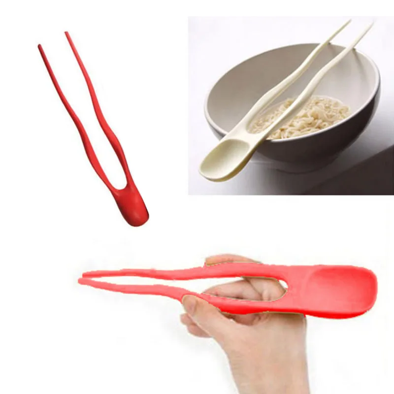 

Kitchen 2-in-1 Home Home Dual Use Incredsies Spoon Tableware Chopsticks Long