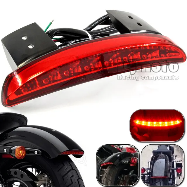 Buy Motorcycle Rear Fender Edge LED Tail Light