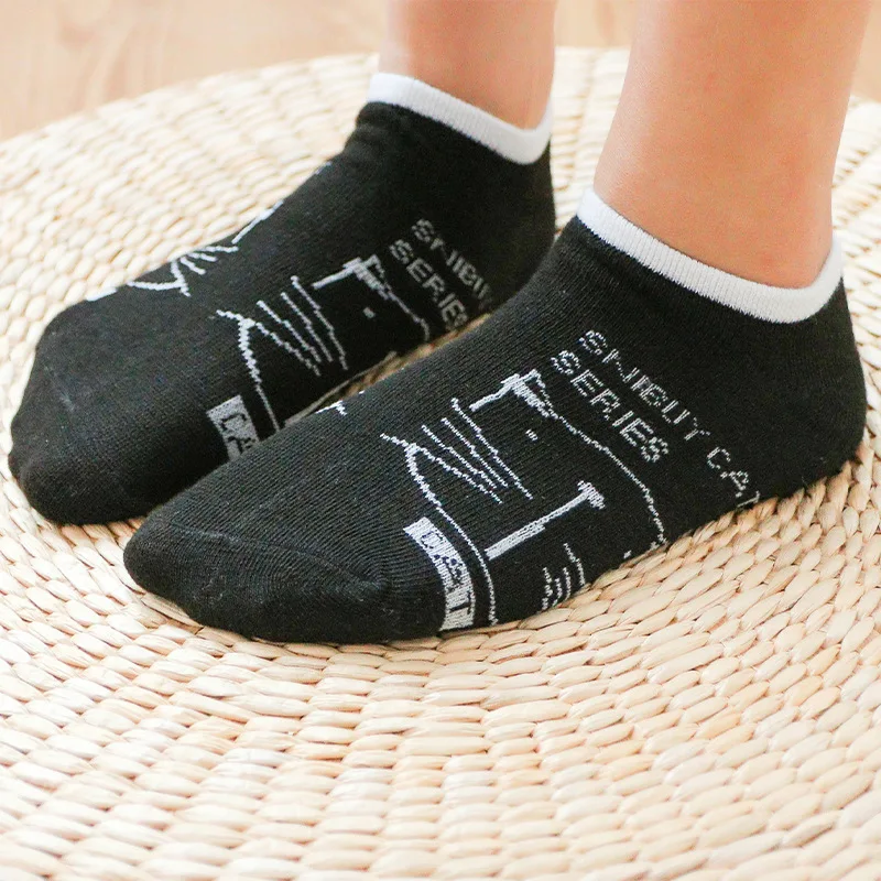 2019 Spring and summer Hot New women sock candy color Cartoon cute big face cat socks female boat socks