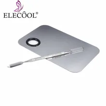 Elecool 5 видов форм из нержавеющей стали косметическая палитра для макияжа Отличный салон цвет для взбивания сливок тени для век взбиватель