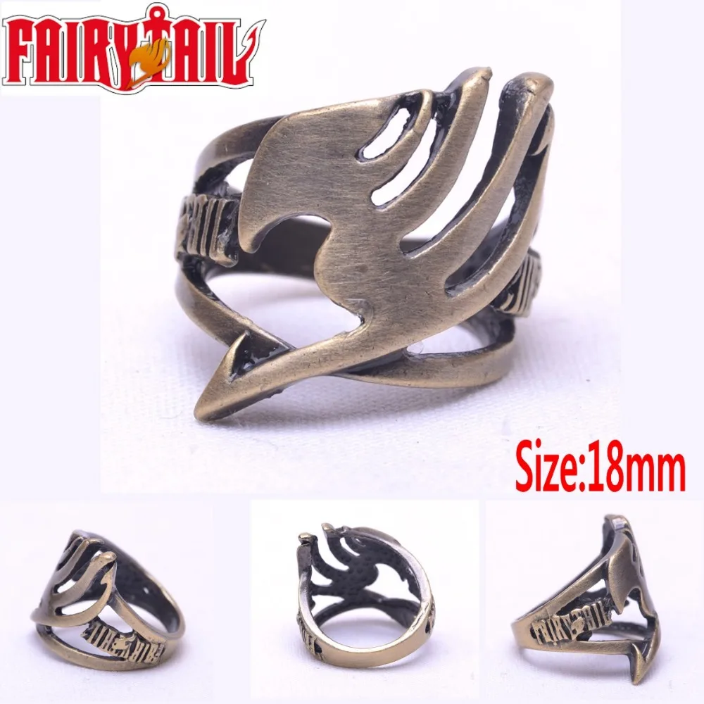 Fairy Tail Guild Logo 18mm Size 8 Finger Ring Brozen Cosplay Rings Handmade 18mm Kids Gifts Buy At The Price Of 2 99 In Aliexpress Com Imall Com