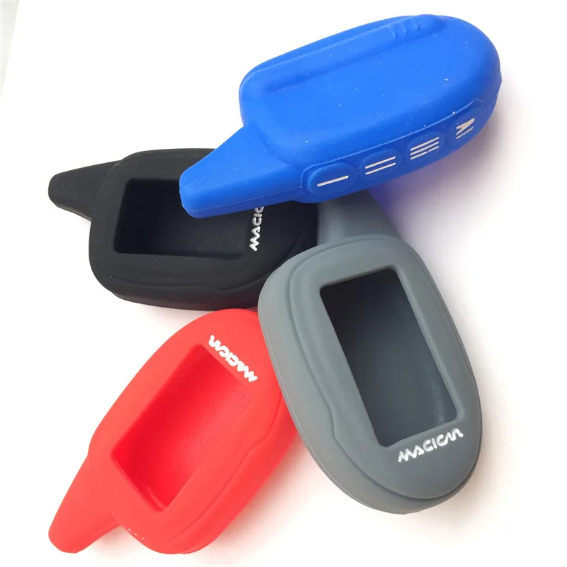 Silicone rubber Case cover For Scher khan magicar 7 8 9 10 11 12 LCD Remote