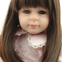50 см мягкие силиконовые Reborn Детские куклы спящие детские игрушки для девочек Brinquedos Reborn Bonecas розовые куклы принцессы Детские подарки на день рождения