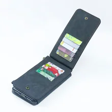 Для LG G5 G6 многофункциональный кошелек на молнии Магнитный защитный чехол для телефона с отделением для карт съемный флип-чехол из искусственной кожи Стильный чехол с защитой от царапин