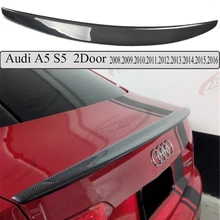 High Quality Carbon Fiber Spoiler For Audi A5 S5 2 Door 2008-2016 Brand New Carbon Fiber Rear Spoilers