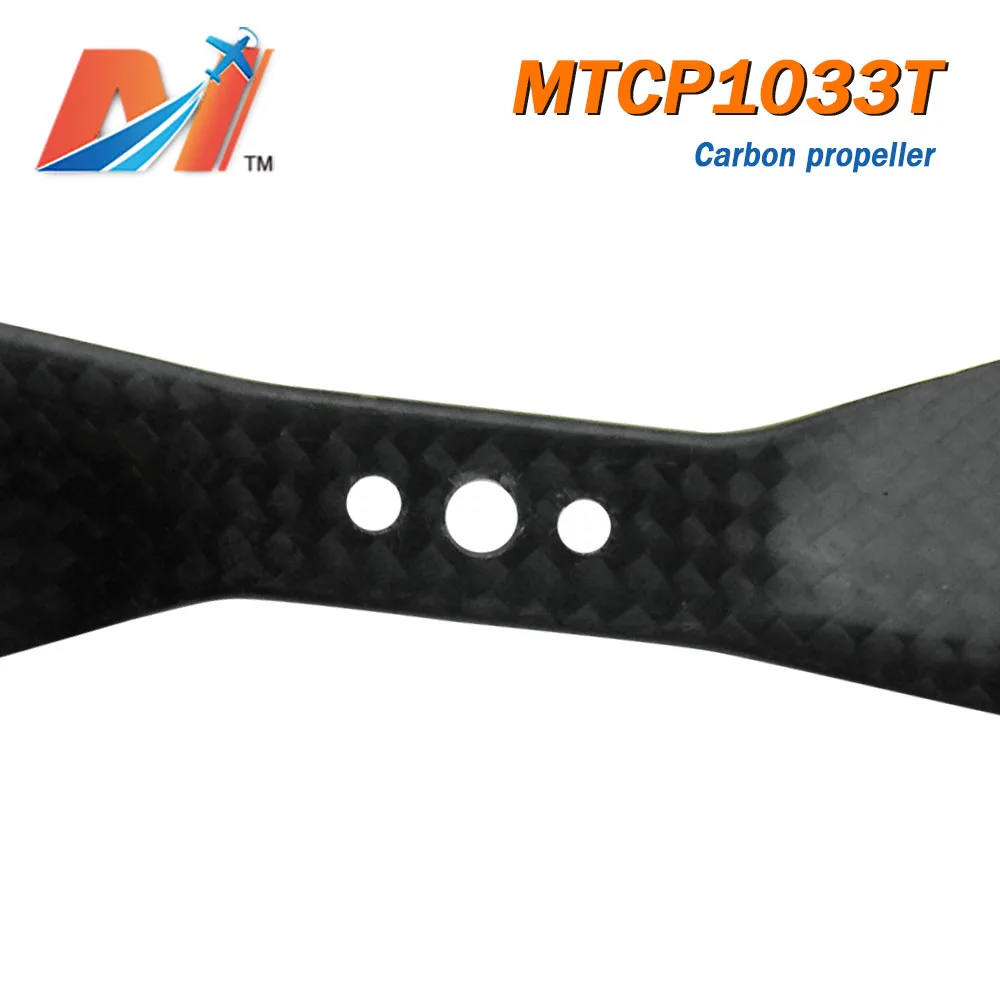 Maytech Clearance Sale rc carbon propeller withT Motor type 3 holes for quad drones 10x3.3inch