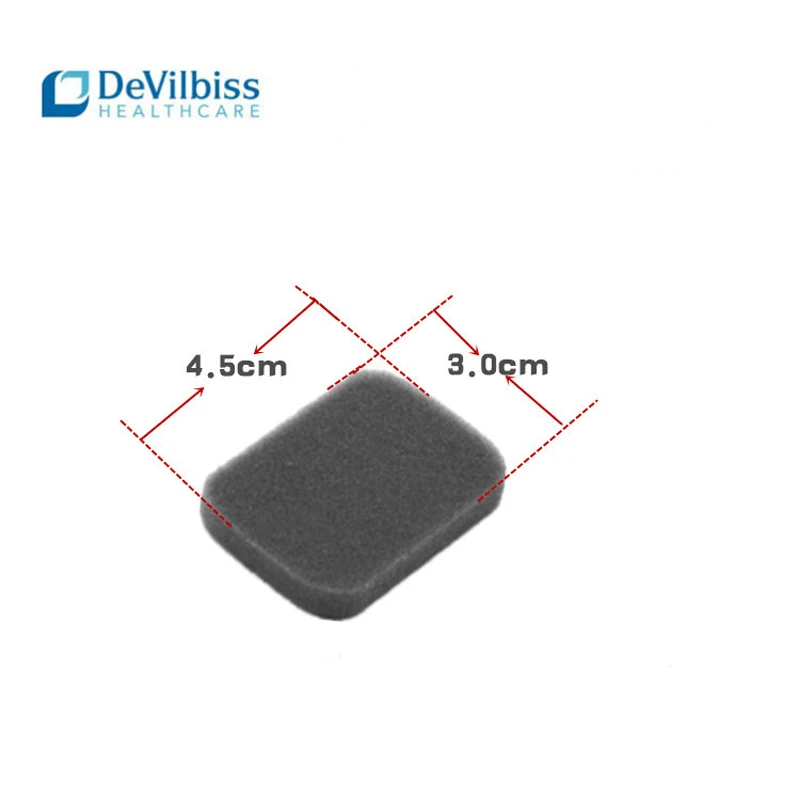 8 шт. одноразовый Универсальный Сменный фильтр хлопок для Devilbiss DV54/55/56/57 вентилятор постоянного положительного давления фильтры для домашнего ухода комплект на полгода