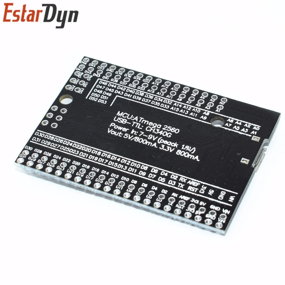 MEGA 2560 PRO встроенный CH340G/ATMEGA2560-16AU чип с штыревыми наконечниками совместимый для Arduino Mega2560