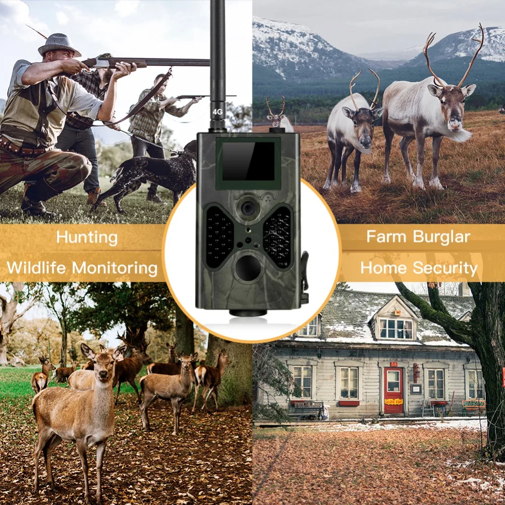 Suntekcam HC330LTE 4G Trail камера охотничья камера 16MP 1080P SMTP SMS инфракрасная камера s IR Wild Game Trail камера s фото ловушка