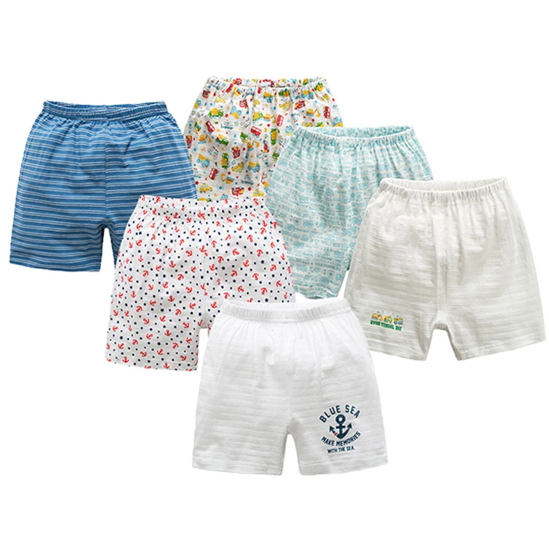 5pcs/set Unisex Baby Shorts Summer Girls Cotton PP Shorts For Newborn