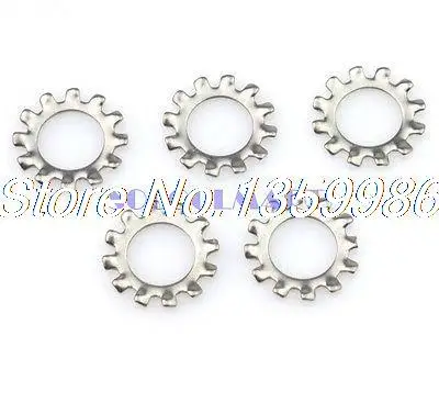 

50Pcs M16 Stainless Steel 304 SUS304 External Tooth Lock Washers