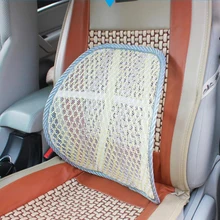 1 шт. Универсальный заднем сиденье автомобиля Поддержка сетки поясничного назад Brace Поддержка Открытая Летняя обувь дышащие сиденье автомобиля назад поясничной Office для дома