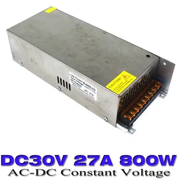 

Universal 30V 27A 800W Switching Switch Power Supply Transformer 220v AC to dc30V SMPS for For Stepper Industrial CNC LED