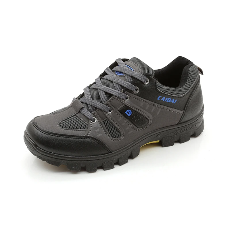 New Style Men Hiking Shoes Lace Up Men Sport Shoes Outdoor Jogging Trekking Sneakers Non-slip Wear-resistant Travel Shoes