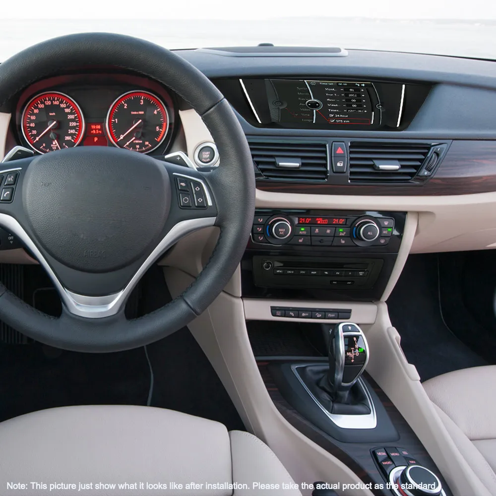 Discount 8.3 Inch HD Touch Screen Car DVD Player GPS Navigation in Dash 2 Din Car Radio Bluetooth for BMW X1 E84 Display+DVD Player 5