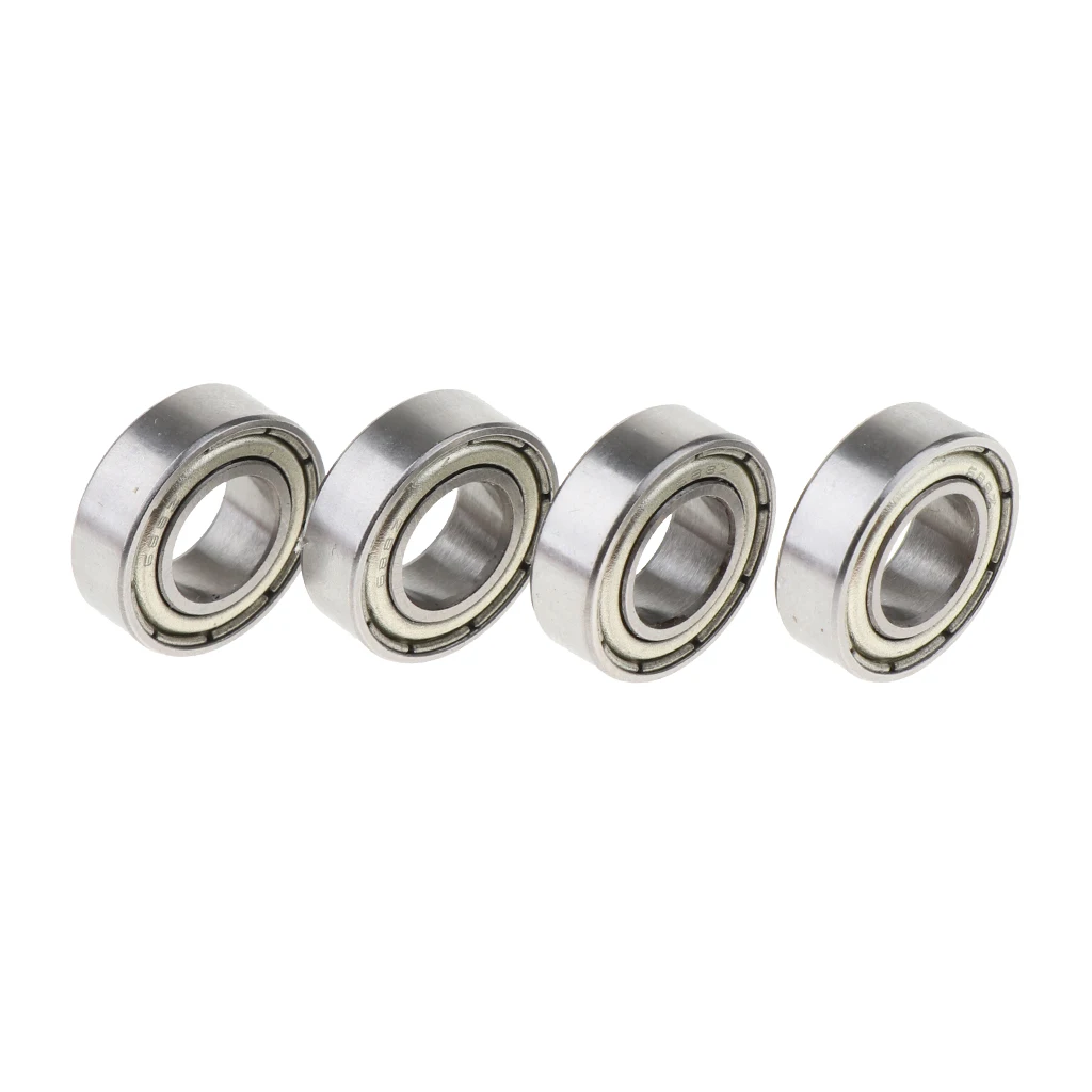 MagiDeal  4x Metal Bearings Φ1.5x0.4cm for Traxxas Slash 4x4 1:10 R/C Short Course Car Truck Models