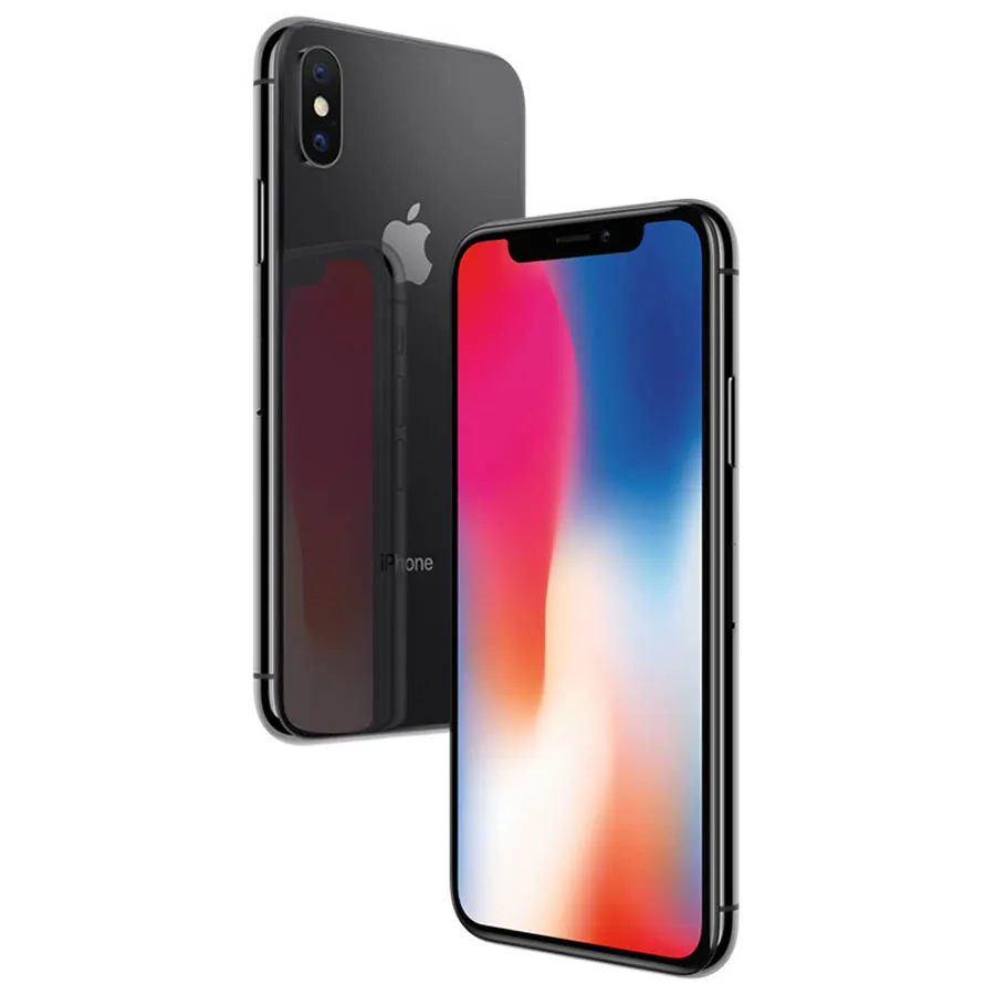 Apple iphone X Face ID, 5,8 дюймов, шестиядерный процессор iOS A11, 3 Гб ОЗУ, 64 ГБ/256 Гб ПЗУ, 12 МП, двойная задняя камера, 4G LTE, разблокировка iphone x