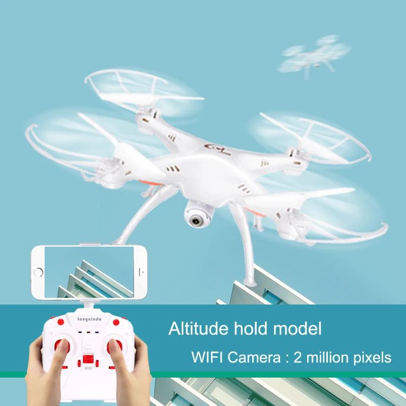 

2.4G RC Drone Quadcopter Professional drone RC helicopter with HD Camera 2.0MP FPV helicopter WIFI Remote Control quad copter