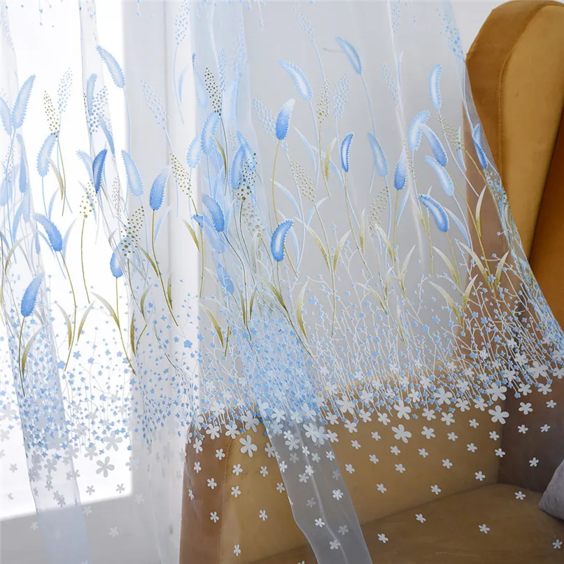 Leaves Sheer Curtain (13)