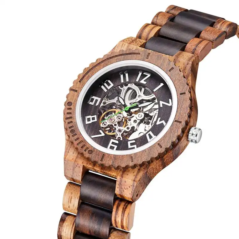 Wood Watch  Quartz Watches   Wooden   Wooden Watch  Men1- (2)
