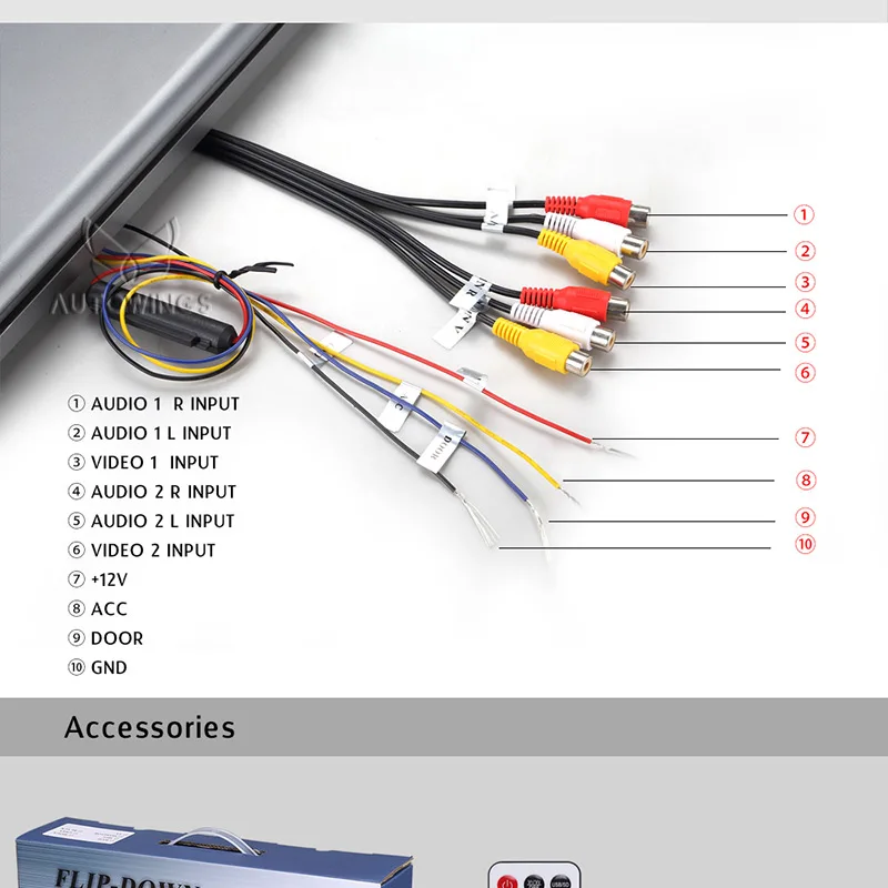 Perfect Full HD 11.6 inch 1920*1080 Car Flip-down Monitor Screen Roof Mount Overhead Monitor Video Player Display IR Headphone Black 17 Perfect Full HD 11.6 inch 1920*1080 Car Flip-down Monitor Screen Roof Mount Overhead Monitor Video Player Display IR Headphone Black 17