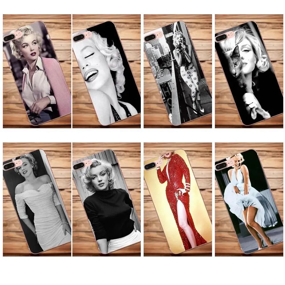 Vvcqod New Arts Marilyn Monroe For Galaxy Alpha Core Prime Note 4 5 8 S3 S4 S5 S6 S7 S8 S9 mini edge Plus Special Offer Luxury | Мобильные