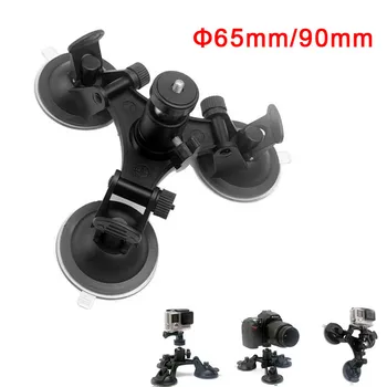 

Super Tri-Cup Camera Suction Mount DSLR Action Cam Camcorder Car Wall Mount Holder for GoPro Hero 5/4/3+/3/ SJCAM SJ4000 GDeals