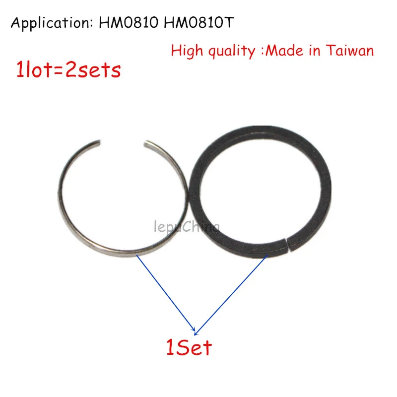 High Quality The Metal Piston Rings Replacement Set For Makita Hm0810 Hm0810t Demolition Hammer