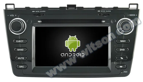 Discount 7" Android 8.0 OS Car DVD Multimedia GPS Radio for Mazda 6 2008-2012 with External OBD2 Adapter Support & Optional ADAS Function 2