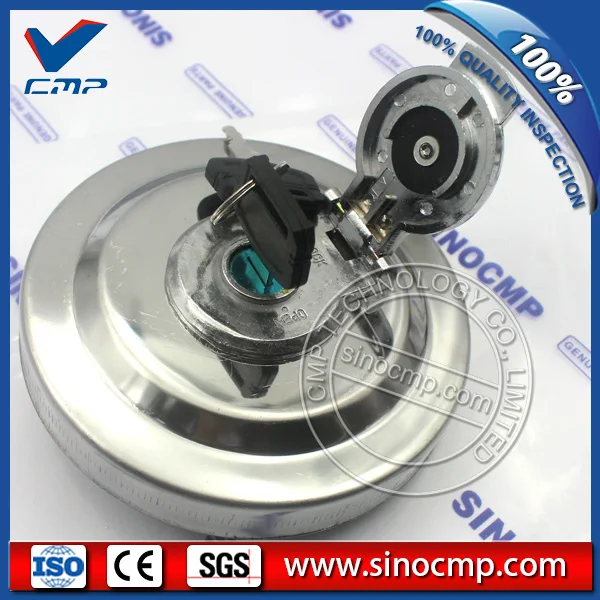 Hydraulic tank cover fuel tank cap 4361638 for Hitachi excavator