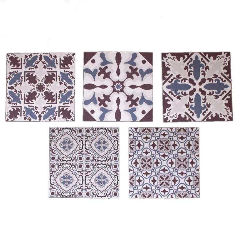 Waterproof Wall Stickers Retro Tiles Kitchen Bathroom Decoration Adhesive PVC Waist Line Kitchen Decoration Wall Stickers Waterproof Wall Stickers Retro Tiles Kitchen Bathroom Decoration Adhesive PVC Waist Line Kitchen Decoration Wall Stickers