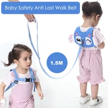 Детский ремень безопасности для прогулок с милым мультипликационным принтом; детский ремень для обучения ходьбе; детский ремень для прогулок