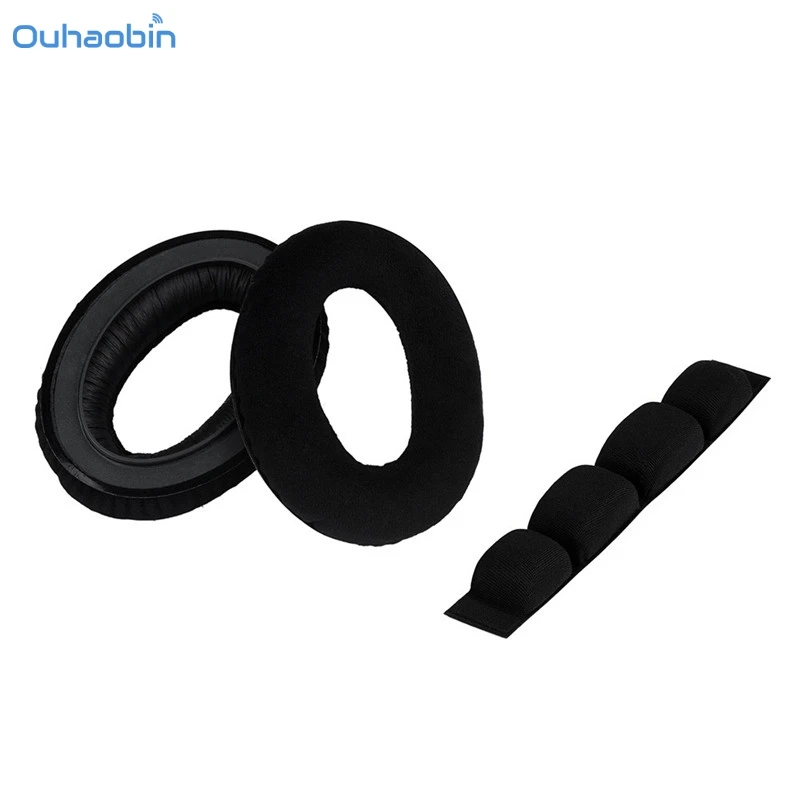 Ouhaobin Black Popular Replacement Ear Pads Cushion Headband For