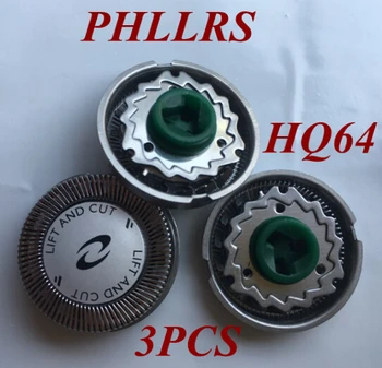 

3pcs HQ64 Replacement Head razor blade for philips shaver HQ54 HQ6070 HQ6071 HQ6073 HQ7310 HQ7325 HQ7320 HQ7340 HQ7380