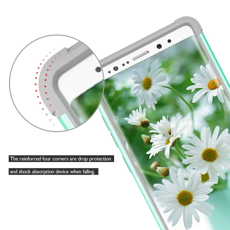 For Samsung Galaxy Note8 Case For Note8 Luxury Armor Silicone Rubber Shockproof Hard Cover Case For Samsung Galaxy Note8 Case (9)