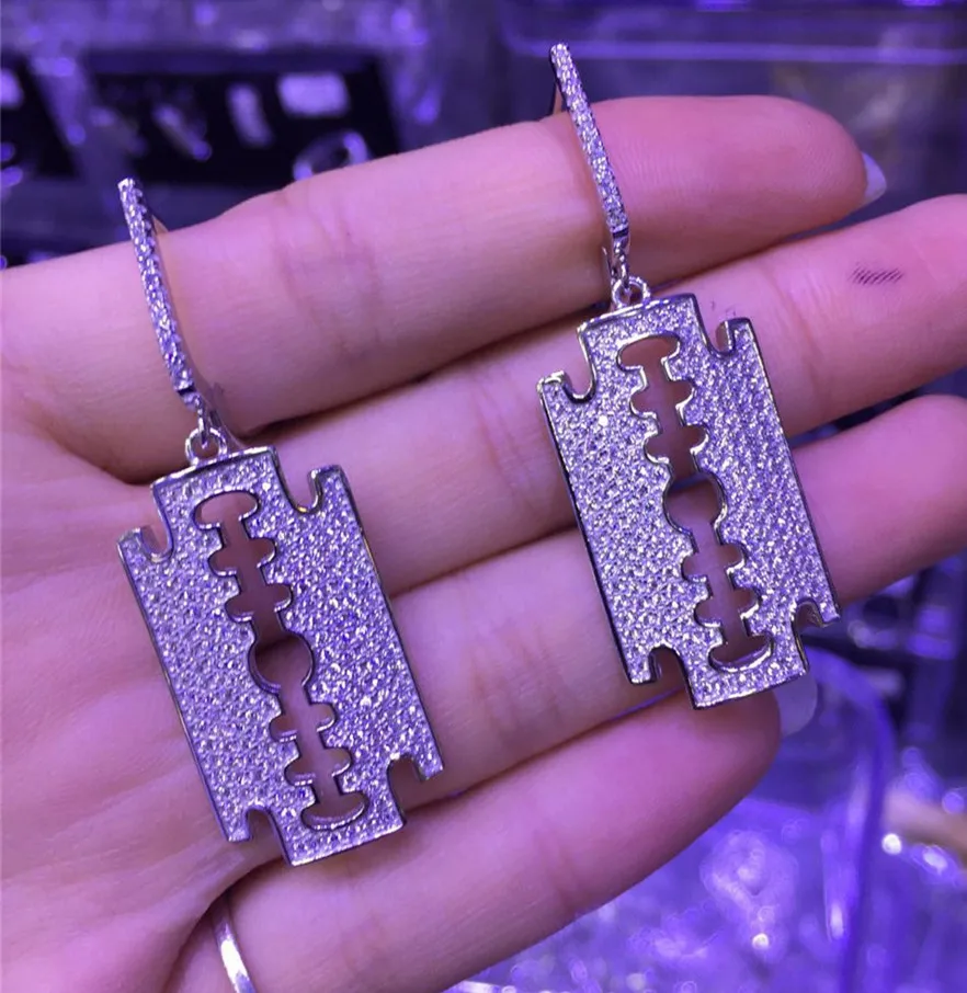 

XB145 Luxury Designer Fashion 925 Sterling Silver shinning European style Jewelry leaves shaped wedding party bz