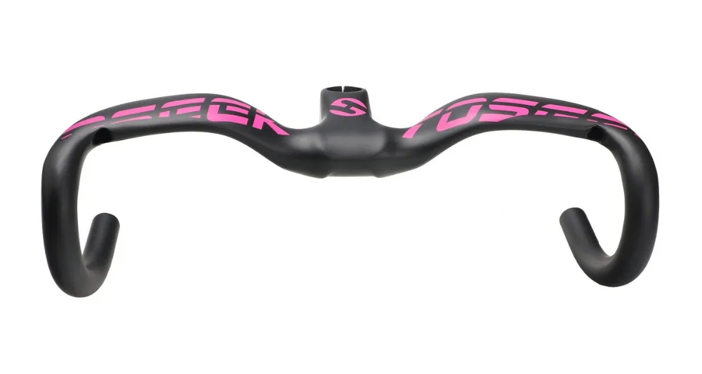 

Carbon road handlebar cycling bike size 400/420/440mm with stem 80/90/100/110/120mm integrated handlebar Guiador de bicicleta