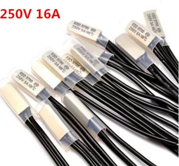 

20pcst Temperature control switch KSD9700 150degrees 250V 16A Normally Closed Thermal protector