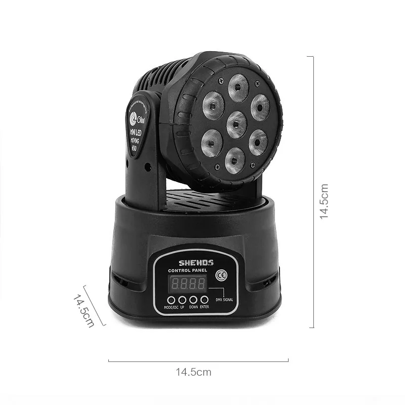 جديد 7x18 W الصمام تتحرك رئيس ضوء RGBWPA 6in1 DMX غسل ضوء مع رحلة حالة ل DJ نادي المرحلة العارض ديسكو 12/16CH جديد 7x18 W الصمام تتحرك رئيس ضوء RGBWPA 6in1 DMX غسل ضوء مع رحلة حالة ل DJ نادي المرحلة العارض ديسكو 12/16CH