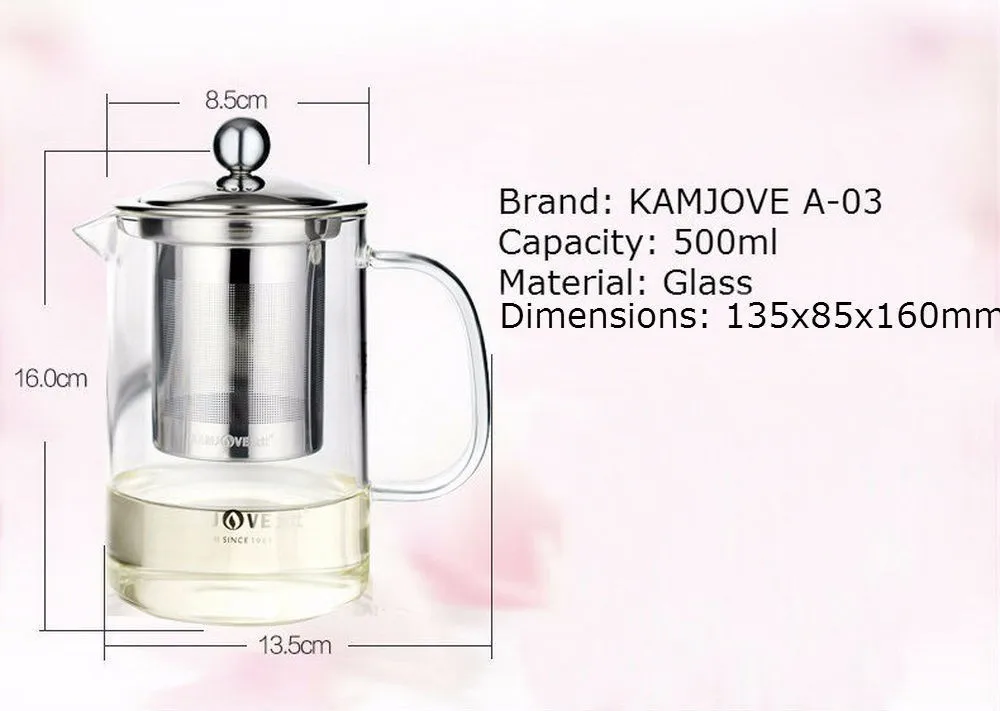 Kamjove-A-03-Clear-Glass-Teapot-with-Stainless-Steel-Fine-Infuser-500ml-16-9oz