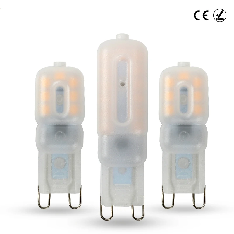 

220V G9 LED G9 Lamp LED Bulb SMD 2835 LED G9 Light Replace 20W 40W 60W Halogen Lamp Light 14LEDs