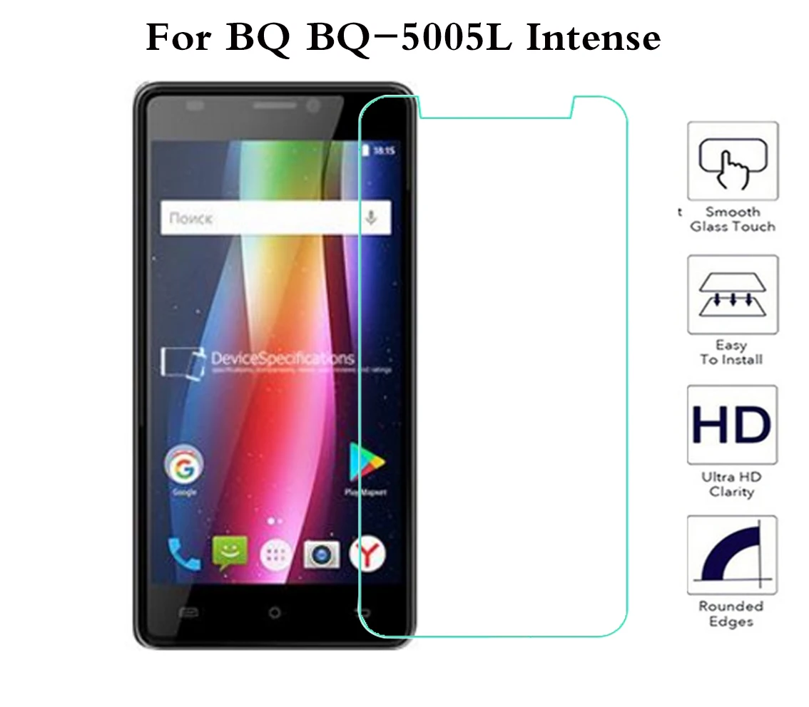 Новая защита экрана телефона для BQ 5005L Intense закаленное стекло|Защитные стёкла и
