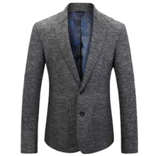 2016 herbst und winter Neue männer freizeit anzug Zwei doppel split mode anzug jacke