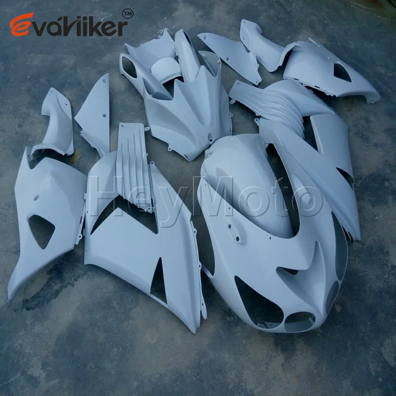 ABS Пластик обтекатель для ZX-14R 2006 2007 2008 2009 2010 2011 2012 2013+ Болты+ рисунок цвет синий, черный; Большие размеры 34–43 литья под давлением - Цвет: L