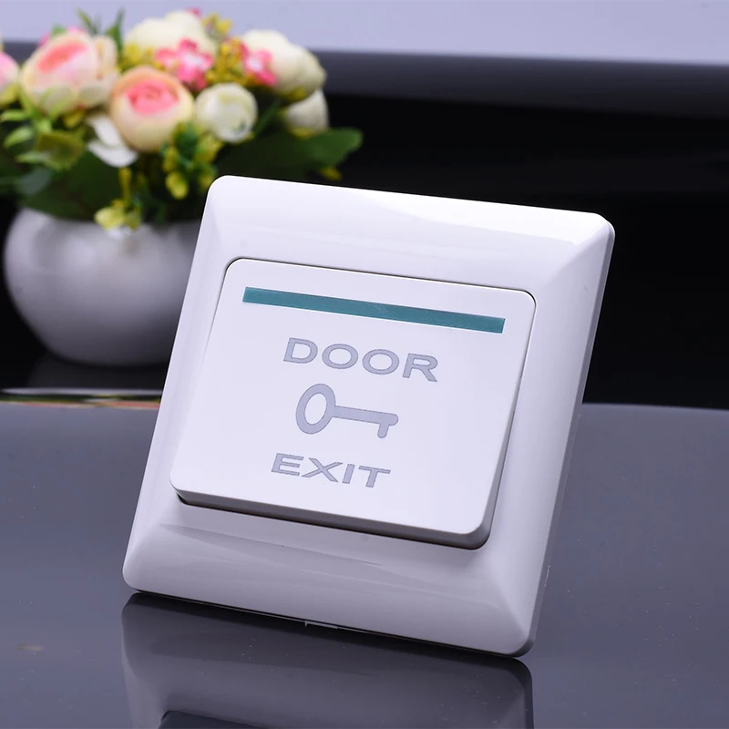 

OULET Door Exit Button Push Button Switch NO COM For Access Control System Control Switch On/Off Button