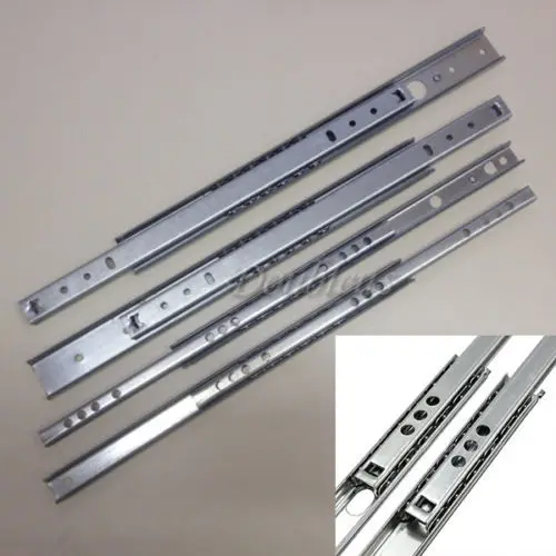 Drawer Slides 2x Pairs Of Heavy Duty Drawer Runners With Ball